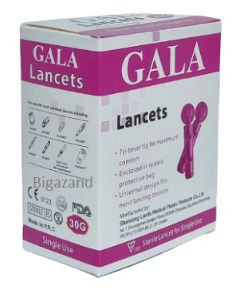 سوزن تست قند خون گالا مدل 30G بسته 100 عددی